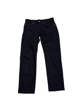 FIDELITY Luxury Designer Black SLIM JIM Casual Straight Denim Pants Jeans 29